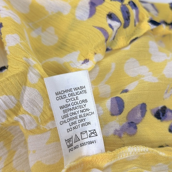 Woman Within New Woman’s 18/20 L Quarter Sleeve Rayon Print Tunic Blouse - Picture 8 of 8